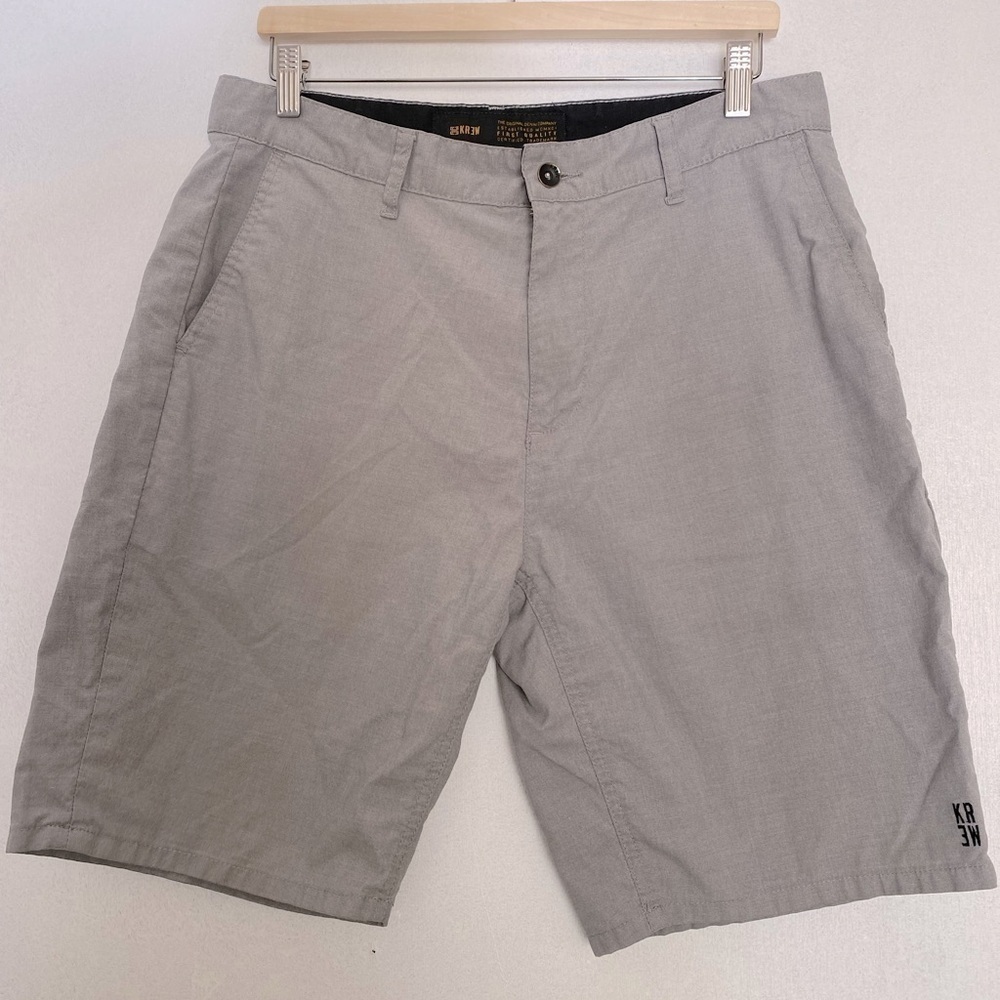 KREW‎ MENS GRAY SHORTS SIZE 32